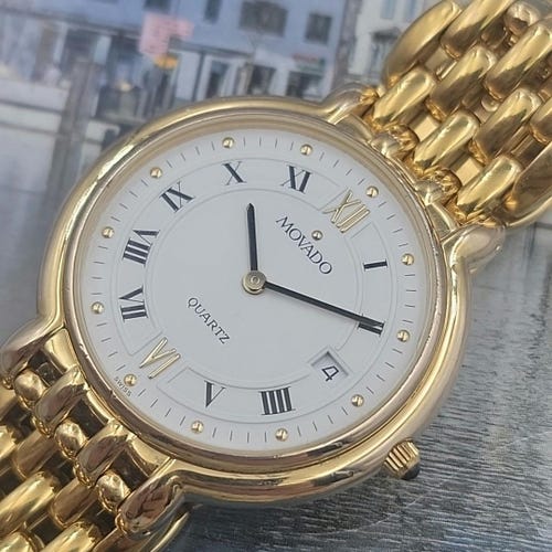 ユニセックス エベル スポーツ クラシック 新品電池式 18Kゴールド