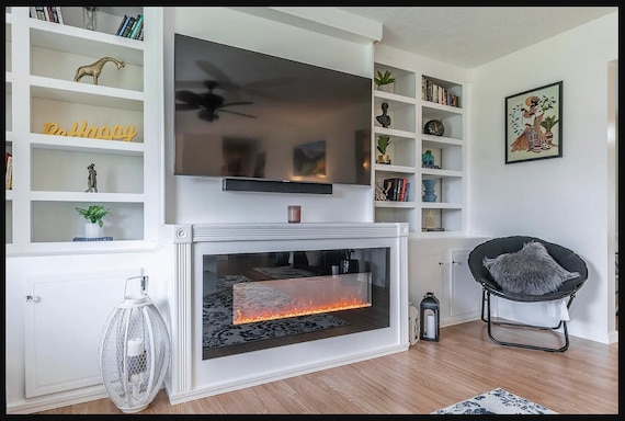 custom fireplace entertainment center