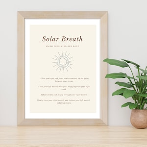 Mindful Breathing Exercise - Solar Breath