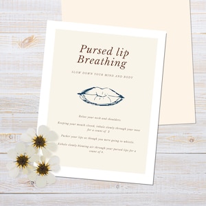 Mindful Breathing Exercise - Pursed Lip