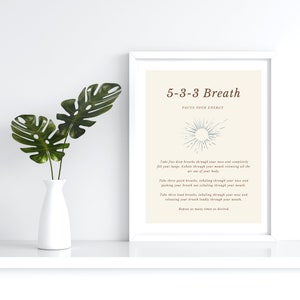 Mindful Breathing Exercise - 5-3-3 Breath