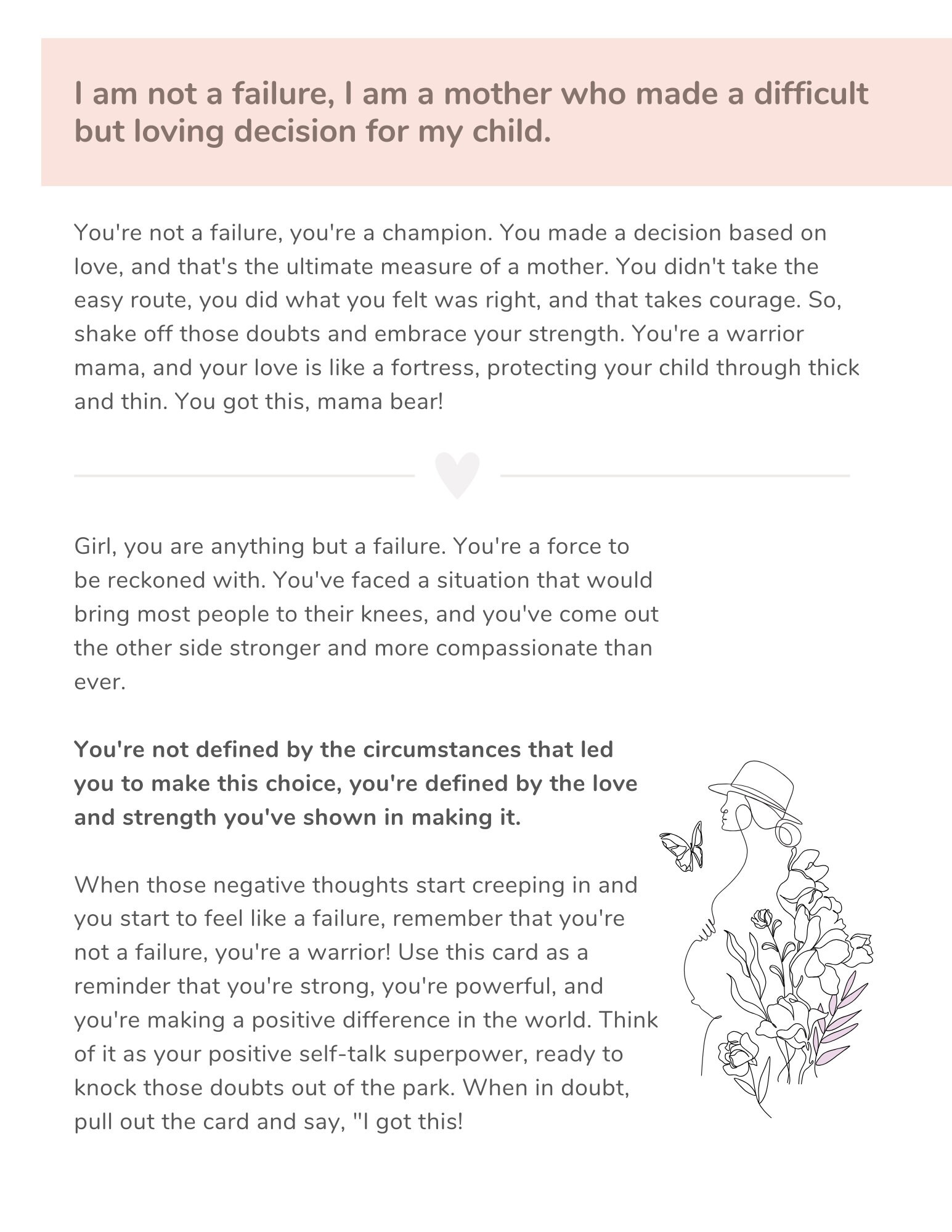 Reframe Cards Mindfulness-based Reframing Cards for Adoption Grief, Mindfulness for ...
