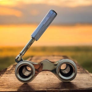 6inch&quot; Brass Vintage Style Telescope Binoculars Monocular