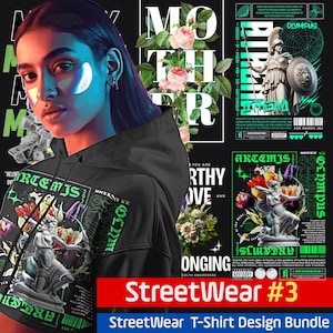 Streetwear Design Bundle #3 - 300DPI