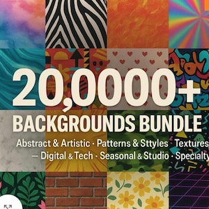 20000+ Backgrounds Bundle - The Ultimate Design pack for creators