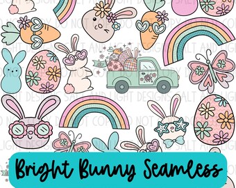 Bright Bunny Seamless