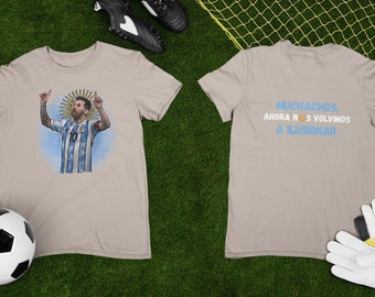 Champions Argentina Shirt, We Are The Champions Shirt, Fifa World Cup Qatar 2022 Tee, Football Jersey, La Mosca - Muchachos Song Chant