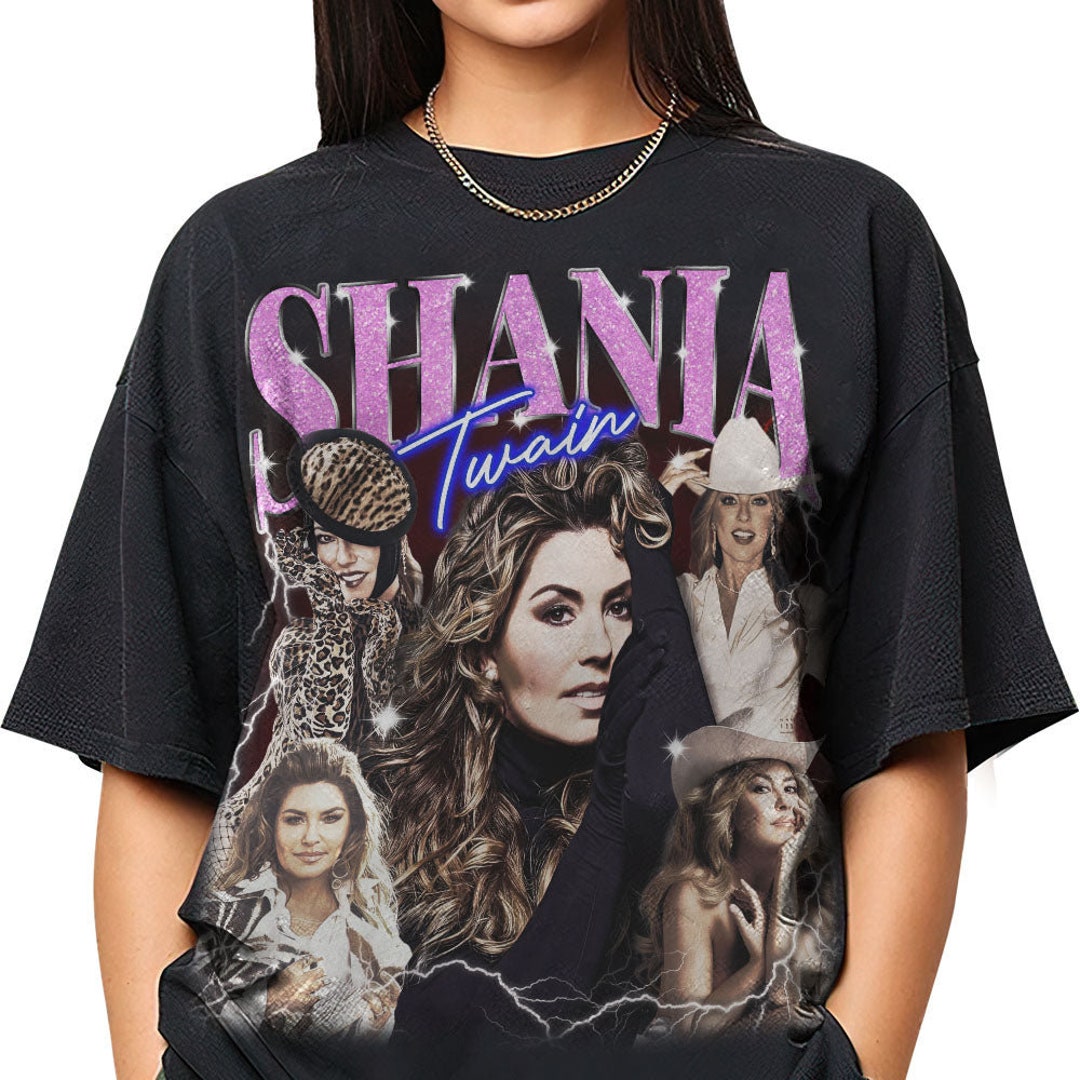 Shania Twain Merch Tshirt Classic Designs From Shania 01 to Etsy