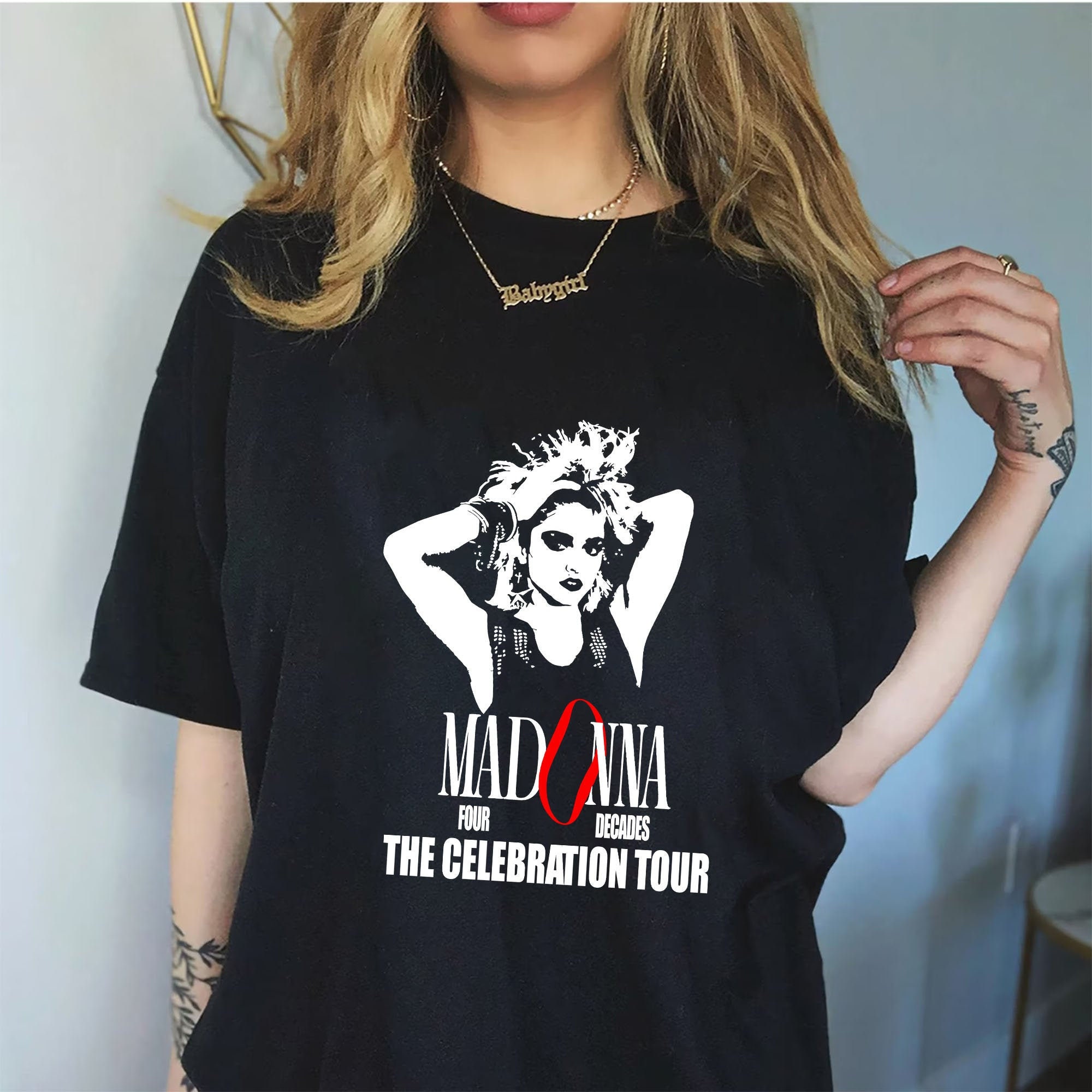 madonna celebration tour t shirt