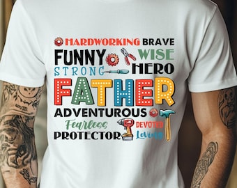 Père PNG, PNG fête des pères, meilleur papa jamais Png, conception par sublimation, téléchargement numérique Png, conception de chemise pour papa, bonne fête des pères, pour homme
