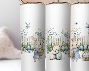 Envoltura para vaso Peeps de Pascua en colores pastel, diseño de sublimación de Pascua, vaso delgado de 20 oz con forma de conejito Peeps, vaso Peeps PNG, descarga digital