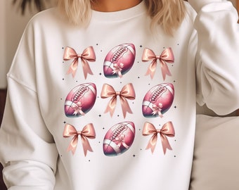 Coquette Football png,Retro Football Bow png,Football mom png,Game Day,Football png,Fall Football png,Football Season Png,Football Mom Png