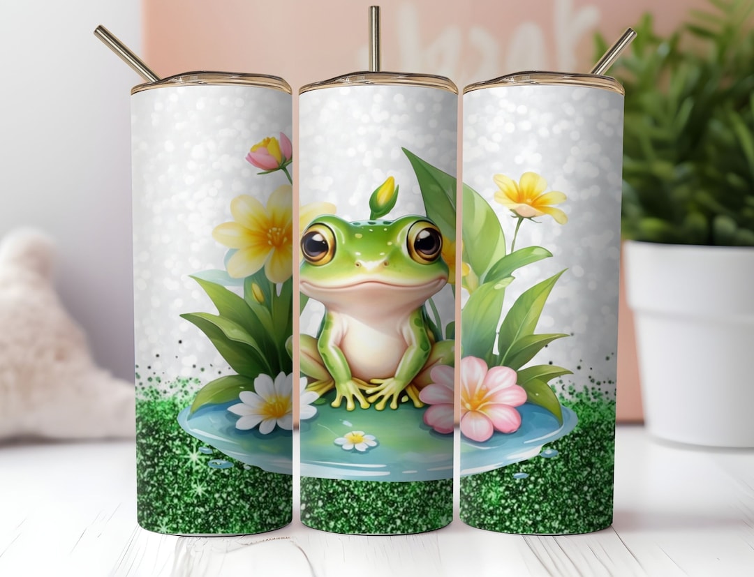 Frog 20 Oz Tumbler Wrap Design Digital Download PNG Download - Etsy
