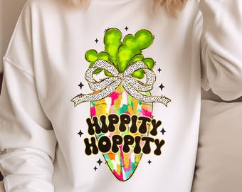 Happy easter Carrot coquette png, easter png, Brushstroke easter png, happy easter png, hand draw carrot png, preppy easter png, spring png