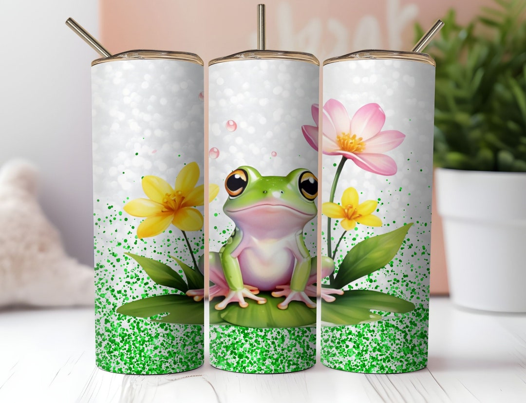 Frog 20 Oz Tumbler Wrap Design Digital Download PNG Download - Etsy