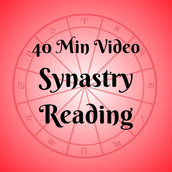 Synastry Astrology Reading, Relationship Reading, Love Reading, Family Reading, Video Report, Astrology Reading Video, Birth Chart Reading