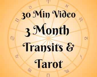 3-monatige Astrologie-Vorhersage, Astrologie-Vorhersage, Astrologie-Vorhersage, Update-Lesung, Sternzeichen-Lesung, Geburtshoroskop-Lesung, Tarot-Lesung