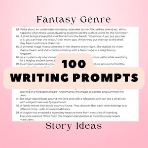 100 Fantasy-Schreibhinweise: Geschichtsstarter (PDF Download)