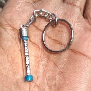 Pencil Carving Keychain with your name