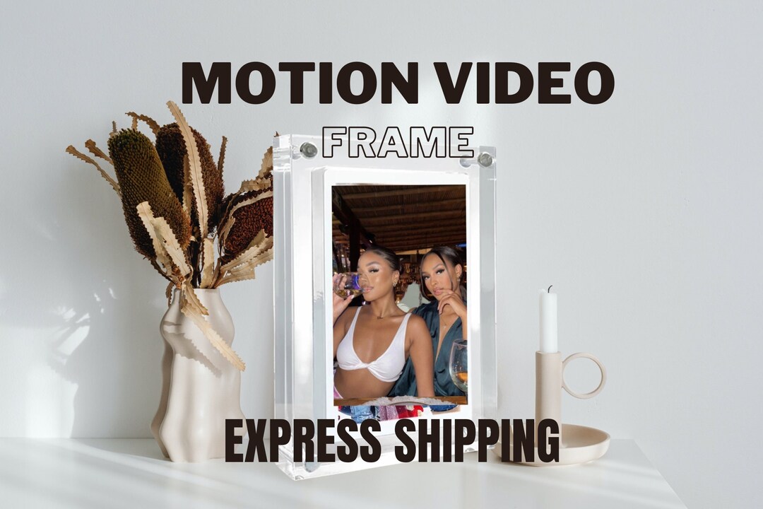 Customizable Motion Video Frame Full HD Acrylic Infinite Video/picture ...