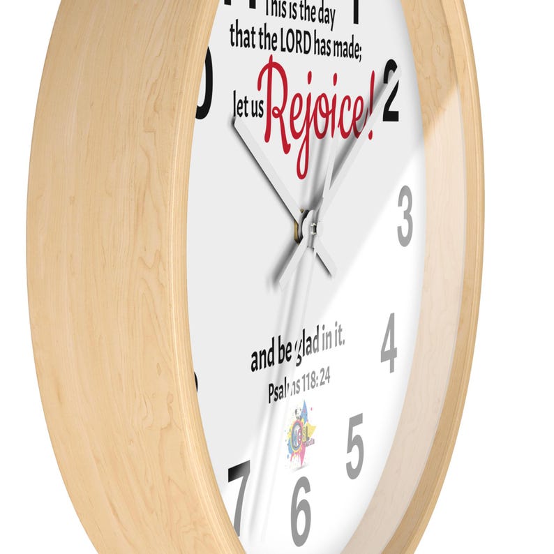 Psalms 118 Wall Clock -this is the Day That the LORD Has Made - Etsy