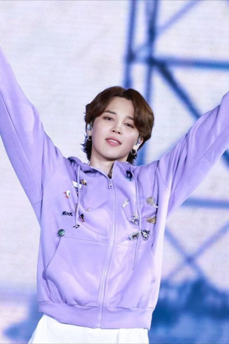 BTS Jimin Purple Hoodie - Film Star Outfits