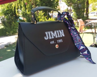 Jimin Black Kpop Bag