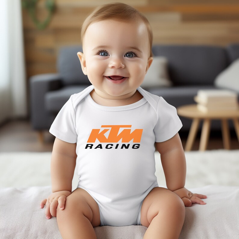 Organic KTM Racing Toddler Onesie® Baby Bodysuit Baby Etsy