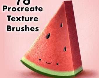 Texture Brushes for Procreate, Procreate Paint Brushes, Premium Procreate brush set for illustration
