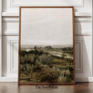 Rustic Desert Print, Southwestern Landscape Painting, Printable Digital Download