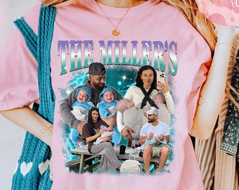Custom Photo Family Bootleg Rap Shirt, Vintage Custom Gift Family