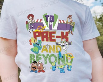 Camiseta de Toy Story, Camiseta de Disney World Toy Story, Buzz Woody Jessie Slinky Aliens Rex, Camiseta de personajes de la película Toy Story, Camiseta de grupo familiar de Disney