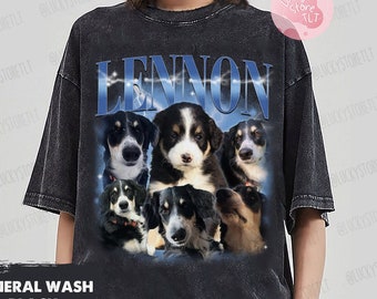 Comfort Colors® Custom Pet Bootleg Shirt, Custom Retro Dog Bootleg Shirt, CUSTOM Your Own Bootleg Idea Here,Pet Photo Shirt, Dog Mom Gift