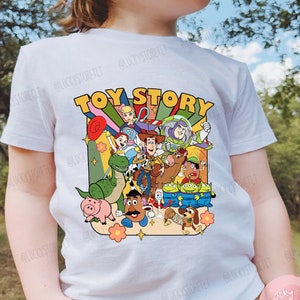 Toy Story Shirt, Disney World Toy Story Shirt, Buzz Woody Jessie Slinky Aliens Rex, Toy Story Film Charaktere T-Shirt, Disney Familiengruppe Shirt