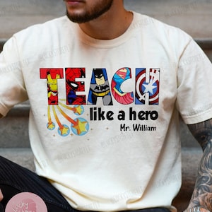 Avengers teacher shirt sales