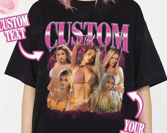 Custom 90s Vintage Bootleg Shirt, Custom Your Own Bootleg Idea Shirt, Custom Your Own Bootleg Tee, Bootleg Rap Tee, Girlfriend Birthday Gift