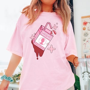 Maglietta per fan del gioco Astarion, camicie Astarion BG3, maglietta Juice Box BG3 di Astarion, abbigliamento da gioco degli Elfi Alti, maglietta dell'umorismo oscuro