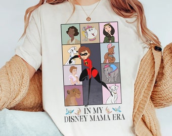 Vintage In My Disney Mama Era shirt, Disney Mom Era shirt, Gift for Mom Mother's day shirt, Disney world Disneyland trip Family Vacation tee
