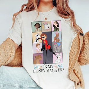 Vintage In My Disney Mama Era shirt, Disney Mom Era shirt, Gift for Mom Mother's day shirt, Disney world Disneyland trip Family Vacation tee