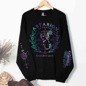 Sweat Astarion, Sweat Astarion Baldurs Gate 3, Chemise jeu vidéo, Rogue Astarion, Sweat vamp Astarion, BG3 Merch, Cadeau pour joueur