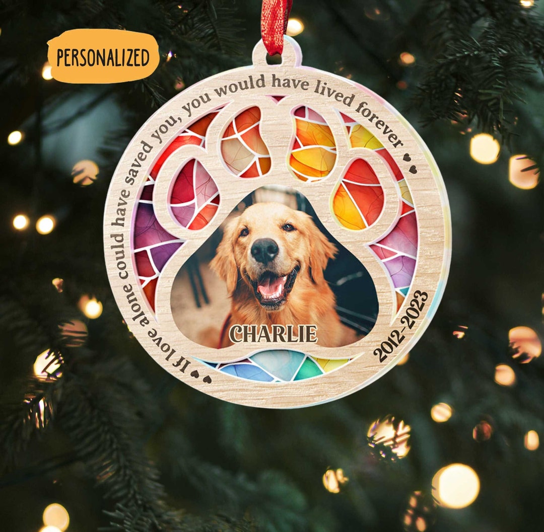 Rainbow Bridge Pet, Sun Catcher, Suncatcher Pet Memorial Custom Photo ...