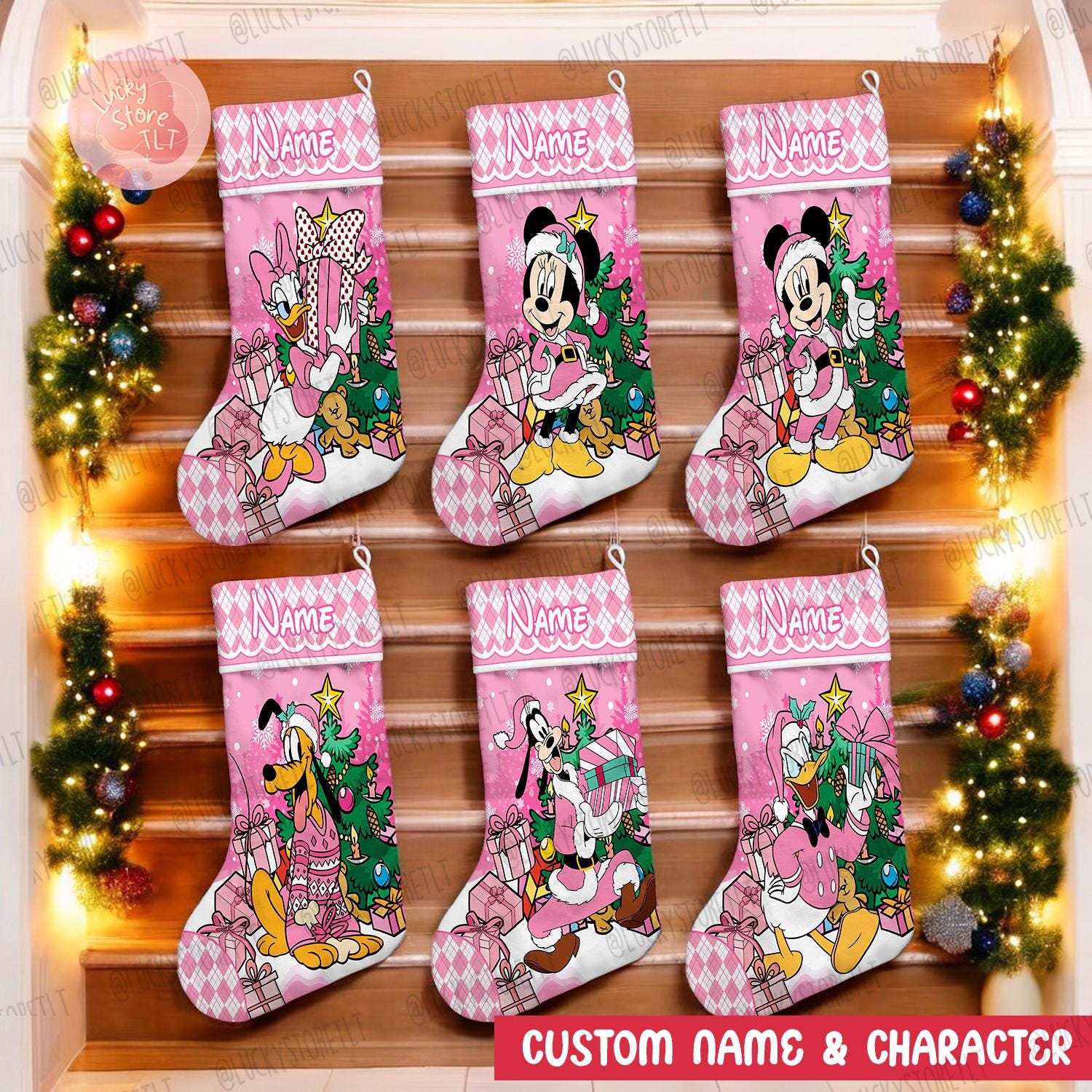 Minnie mouse christmas stocking Italia