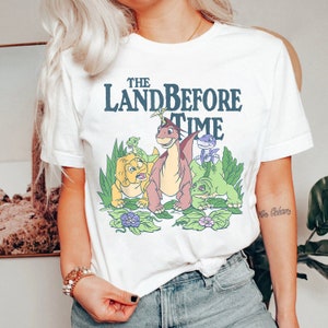 The Land Before Time Pastel Dinosaur Friends Shirt, Land Before Time Party Shirt, Land Before Time Decor Shirt, Dinosaur Party Shirt image 2