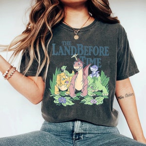 The Land Before Time Pastel Dinosaur Friends Shirt, Land Before Time Party Shirt, Land Before Time Decor Shirt, Dinosaur Party Shirt image 3