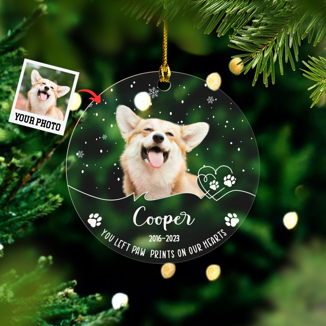 Custom Photo Forever In Our Hearts AMZ - Memorial Personalized Custom Heart Shaped Memorial Stone New Arrival Sympathy Gift For Pet Owners Pet Lovers