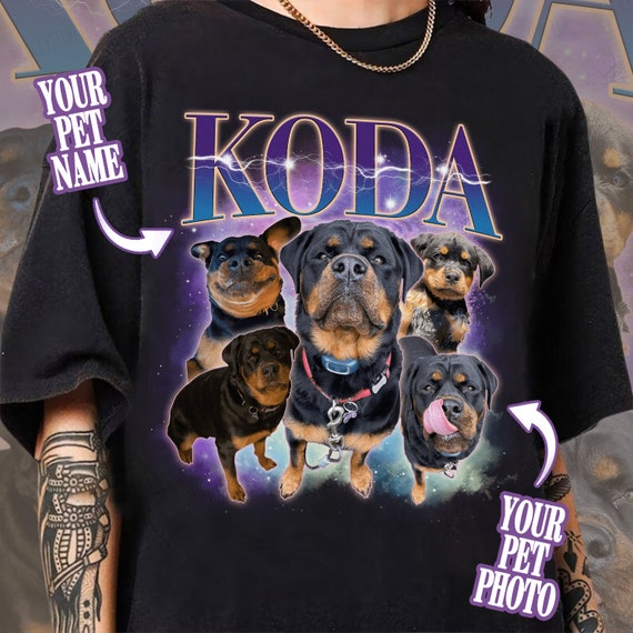 Custom Pet Dog Tee Shirts For Humans Custom Hand Painted Pet