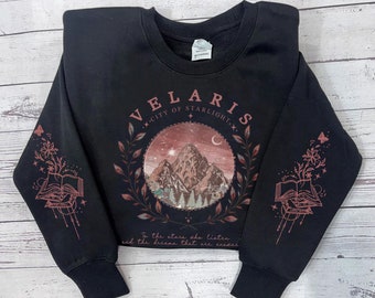 Velaris ACOTAR Shirt, Velaris City Of Starlight, The Night Court Shirt, SJM Merch Shirt, Court of Dreams, Rhysand, Bookish Shirt