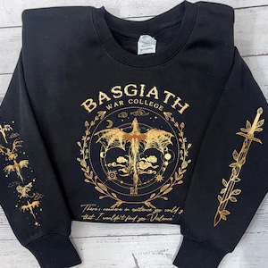 Fourth Wing Sweatshirt, Basgiath War College, Dragon Rider