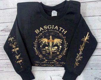 Vierter Flügel Sweatshirt, Basgiath War College, Drachenreiter, Xaden Riorson, Violet Sorrengail, Reiter Quadrant, Fantasy Reader, Shirt für Bücherwürmer