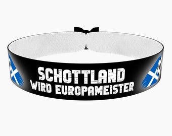EURO 2024 - Schottland wird Europameister Stoffarmband